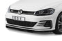 Front Spoiler Lip with ABE for VW Golf 7 GTI / GTD / R-Line Facelift 2017+