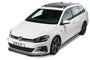 Front Spoiler Lip with ABE for VW Golf 7 GTI / GTD / R-Line Facelift 2017+