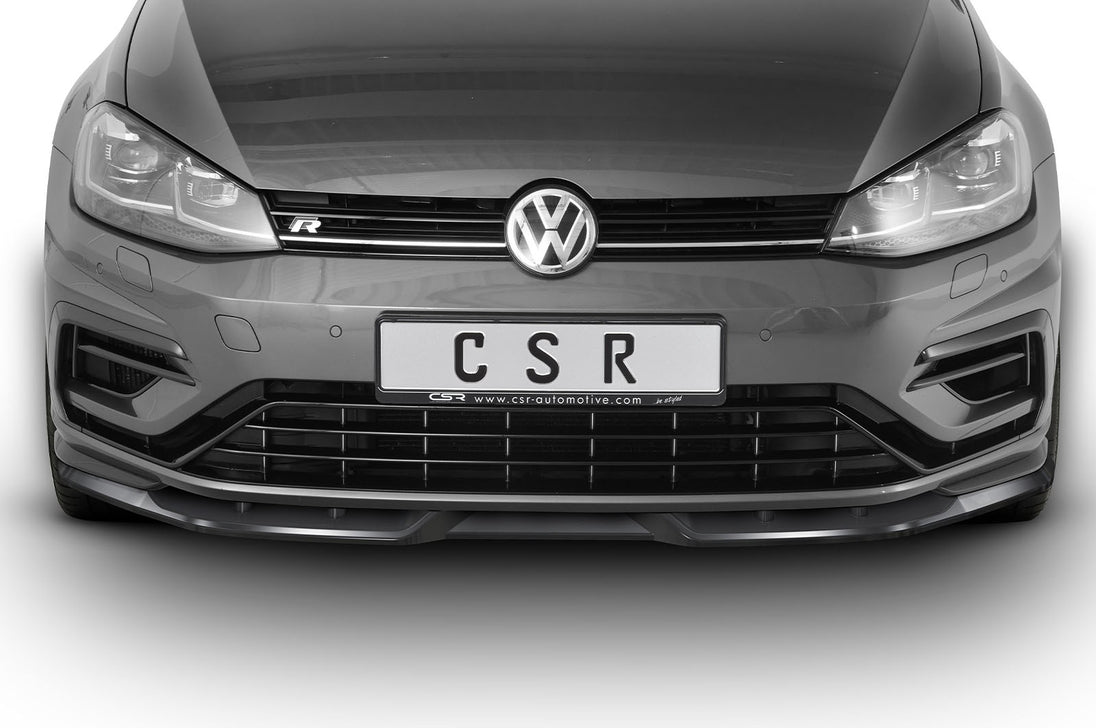 Front Spoiler Lip with ABE for VW Golf 7 R Facelift 2017+