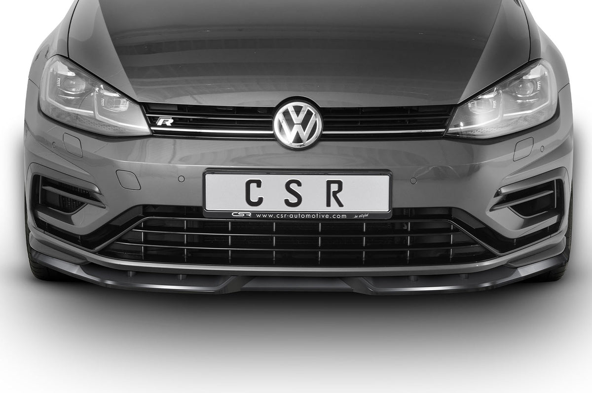 Front Spoiler Lip with ABE for VW Golf 7 R Facelift 2017+