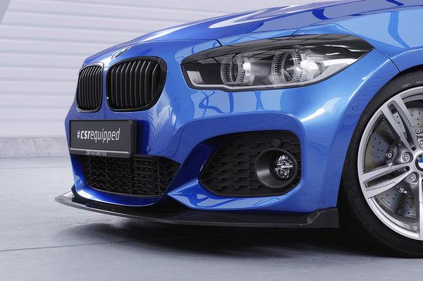 Splitter delantero con ABE para BMW Serie 1 F20 / F21 M Sport LCI 2015-2019