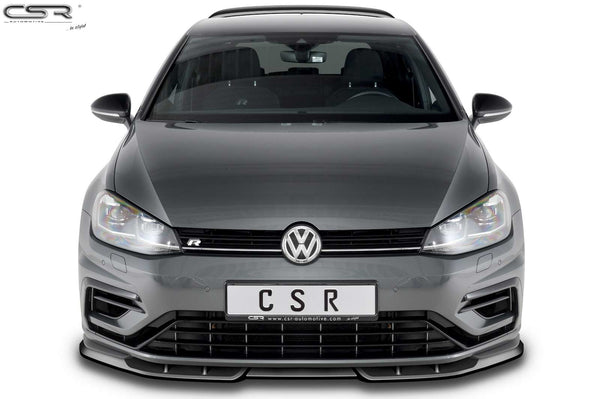 Splitter delantero con ABE para VW Golf 7 R facelift 2017+ (CSL373)