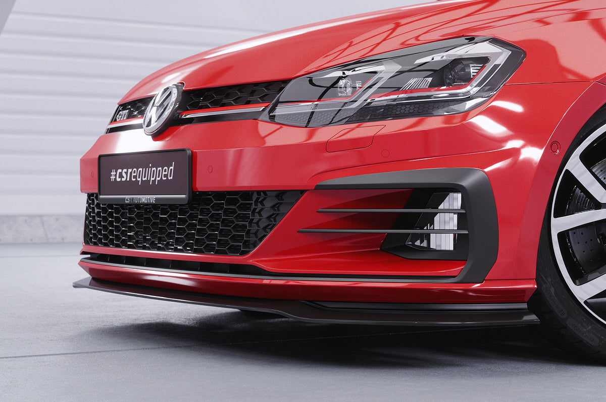 Front Spoiler Lip with ABE for VW Golf 7 GTI / GTD Facelift 2017+, TCR Look
