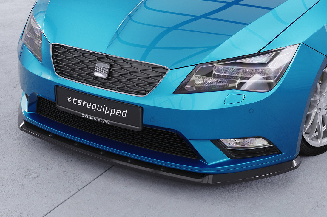 Front Spoiler Lip with ABE for Seat Leon Mk3 (5F) Pre-Facelift 2012-2016 (not FR / Cupra)