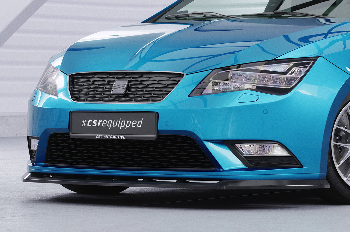Front Spoiler Lip with ABE for Seat Leon Mk3 (5F) Pre-Facelift 2012-2016 (not FR / Cupra)