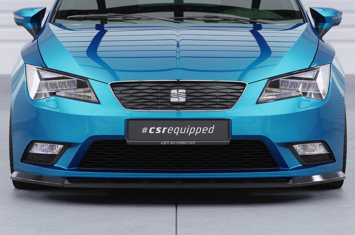 Front Spoiler Lip with ABE for Seat Leon Mk3 (5F) Pre-Facelift 2012-2016 (not FR / Cupra)