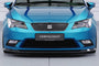Front Spoiler Lip with ABE for Seat Leon Mk3 (5F) Pre-Facelift 2012-2016 (not FR / Cupra)