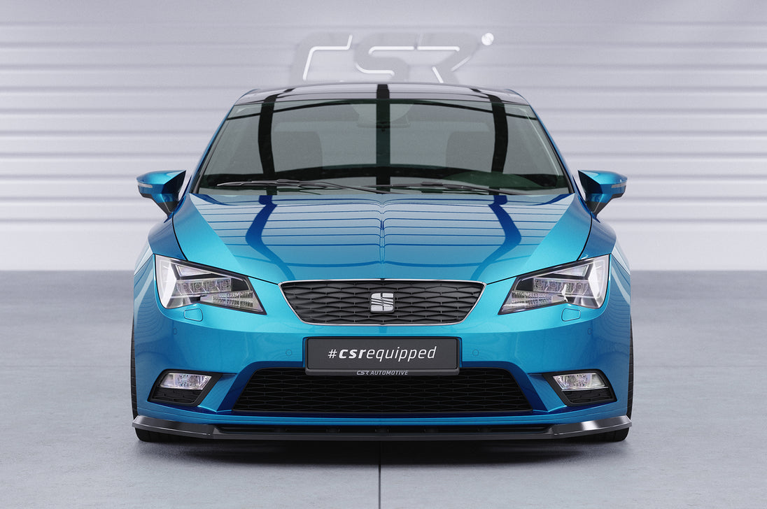 Front Spoiler Lip with ABE for Seat Leon Mk3 (5F) Pre-Facelift 2012-2016 (not FR / Cupra)