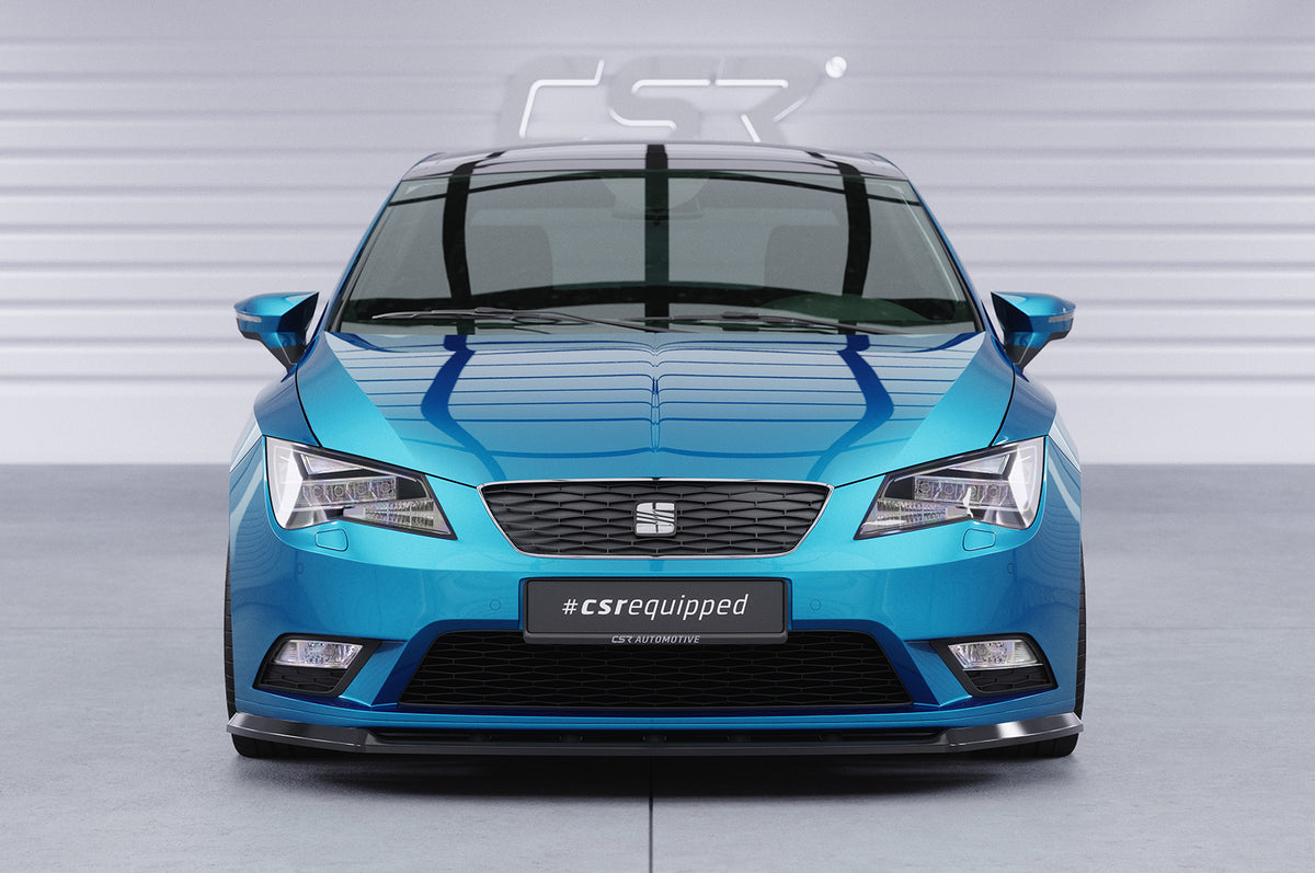 Front Spoiler Lip with ABE for Seat Leon Mk3 (5F) Pre-Facelift 2012-2016 (not FR / Cupra)