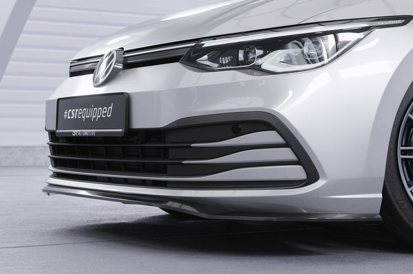 Splitter delantero con ABE para VW Golf 8 2019+ (modelo base)