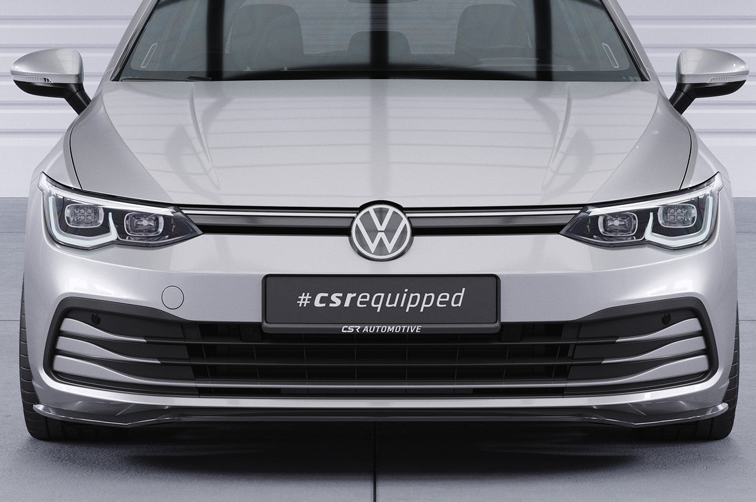 Front Spoiler Lip with ABE for VW Golf 8 2019+ (Base Model)