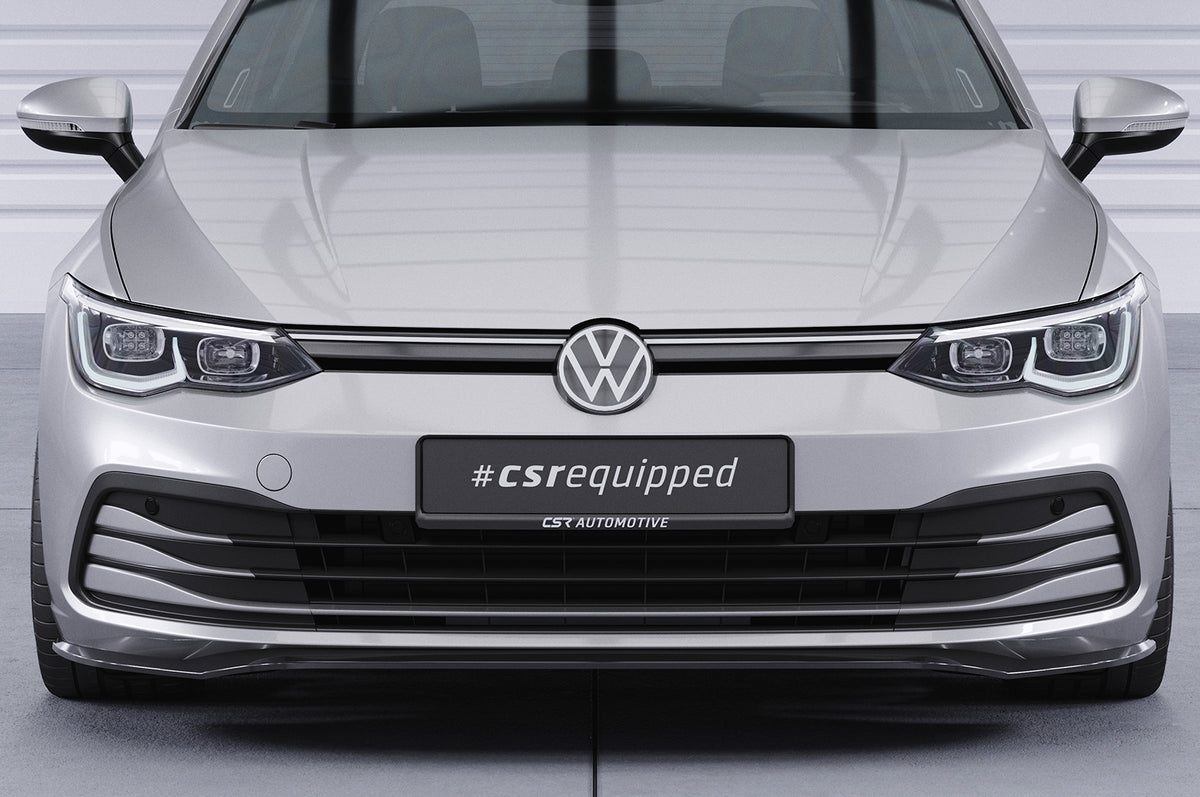 Front Spoiler Lip with ABE for VW Golf 8 2019+ (Base Model)