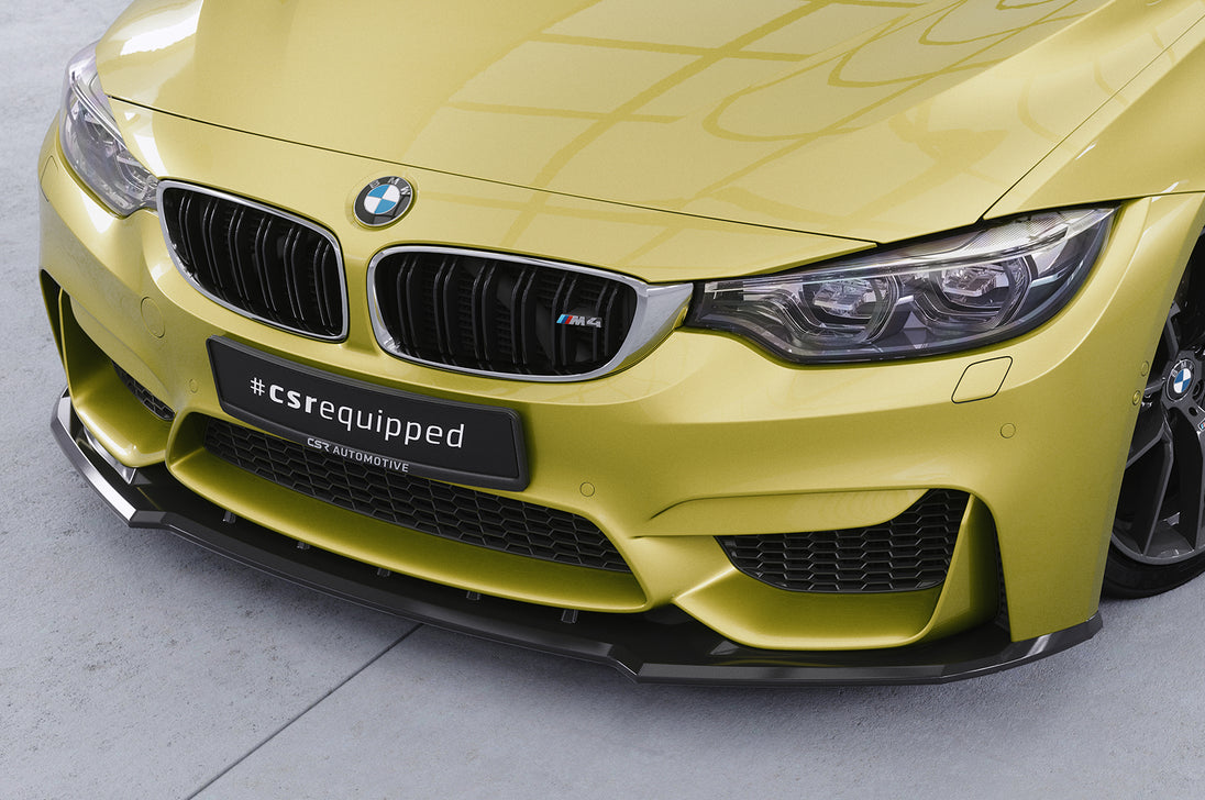Front Spoiler Lip with ABE for BMW M3 F80 / M4 F82 / F83 2014-2020