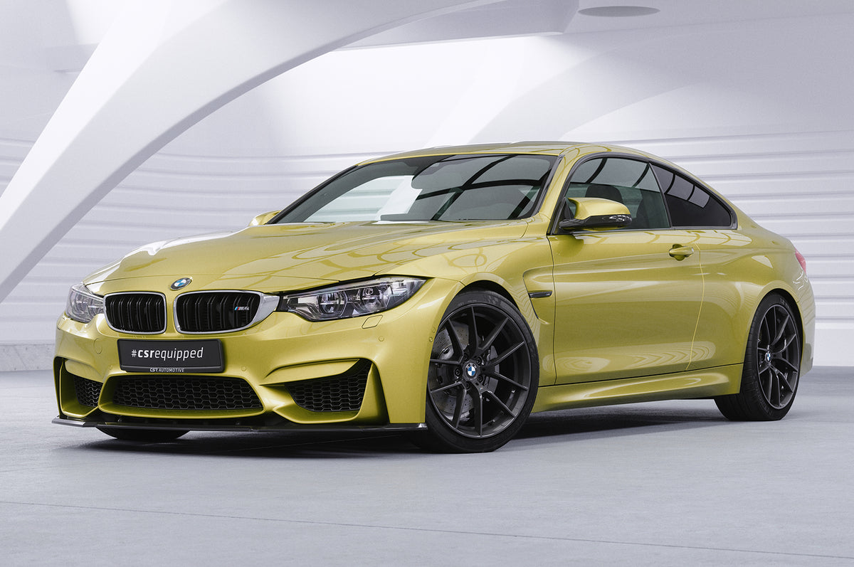 Front Spoiler Lip with ABE for BMW M3 F80 / M4 F82 / F83 2014-2020