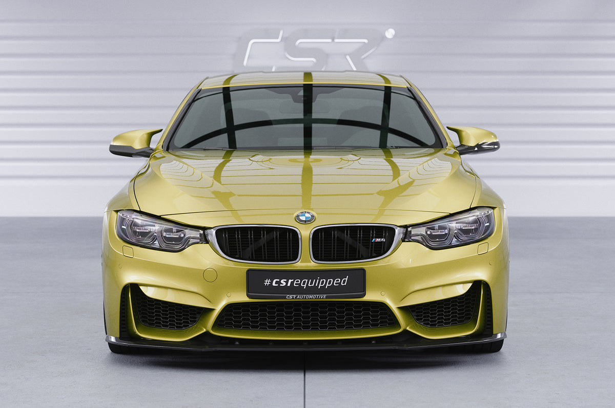 Front Spoiler Lip with ABE for BMW M3 F80 / M4 F82 / F83 2014-2020