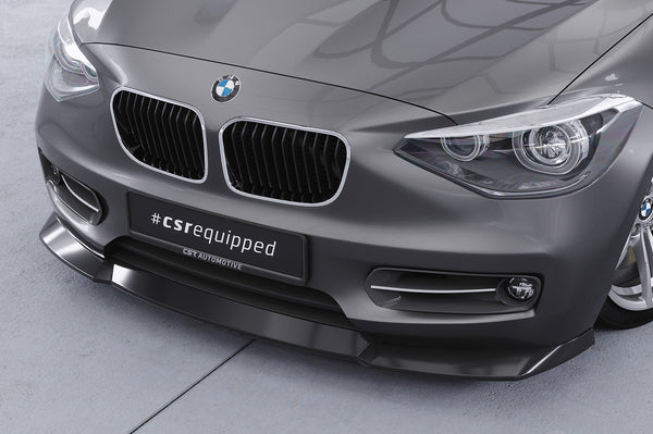 Splitter delantero con ABE para BMW Serie 1 F20 / F21 Pre-LCI 2011-2015 (no M Sport)
