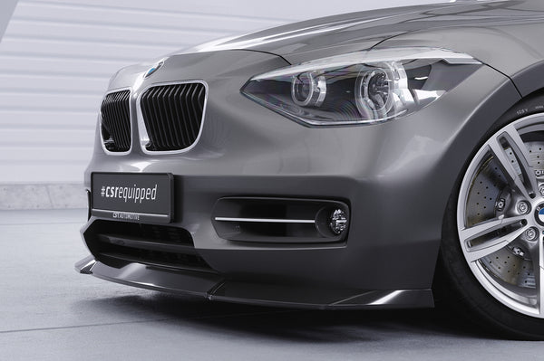 Splitter delantero con ABE para BMW Serie 1 F20 / F21 Pre-LCI 2011-2015 (no M Sport)