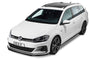 Front Spoiler Lip with ABE for VW Golf 7 GTI / GTD Facelift 2017+