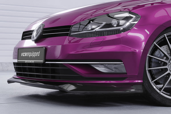 Splitter delantero con ABE para VW Golf 7 Facelift 2017+ (modelo base)