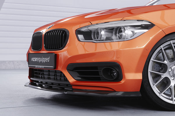 Splitter delantero con ABE para BMW Serie 1 F20 / F21 LCI 2015-2019 (no M Sport, CSL473)