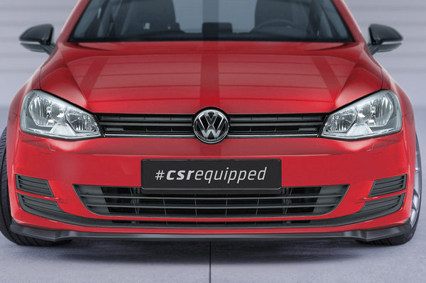 Splitter delantero con ABE para VW Golf 7 pre-facelift 2012-2017 (modelo base)
