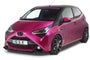 Front Spoiler Lip with ABE for Toyota Aygo 2 Facelift 2018+