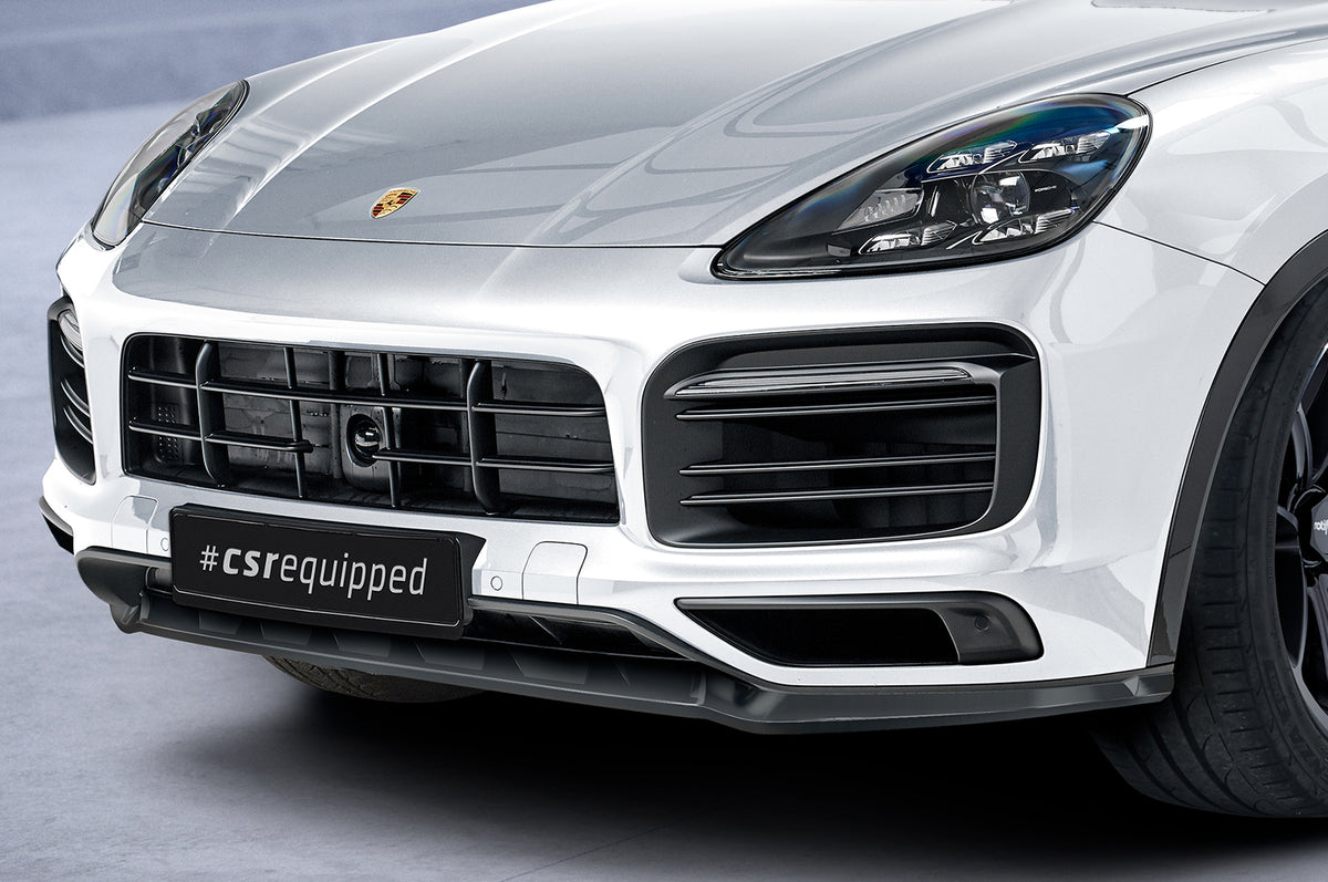 Front Spoiler Lip with ABE for Porsche Cayenne (9YA) 2017-2023