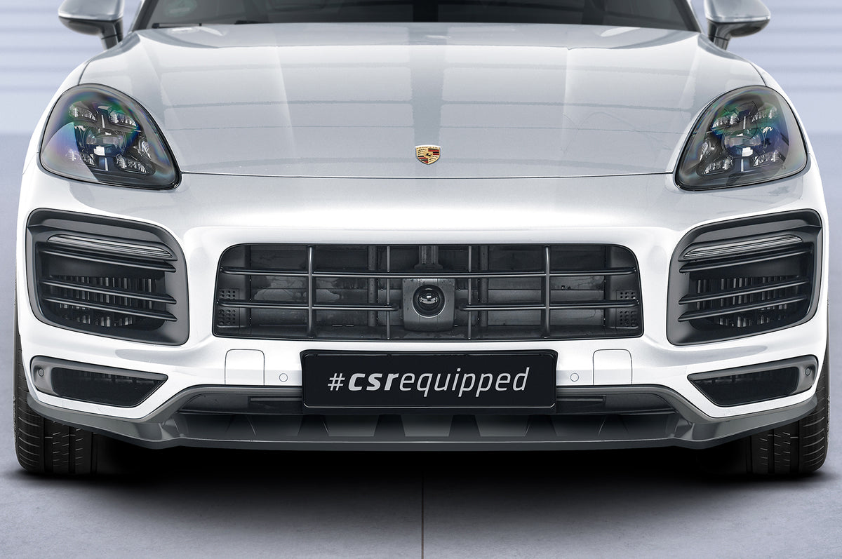 Front Spoiler Lip with ABE for Porsche Cayenne (9YA) 2017-2023
