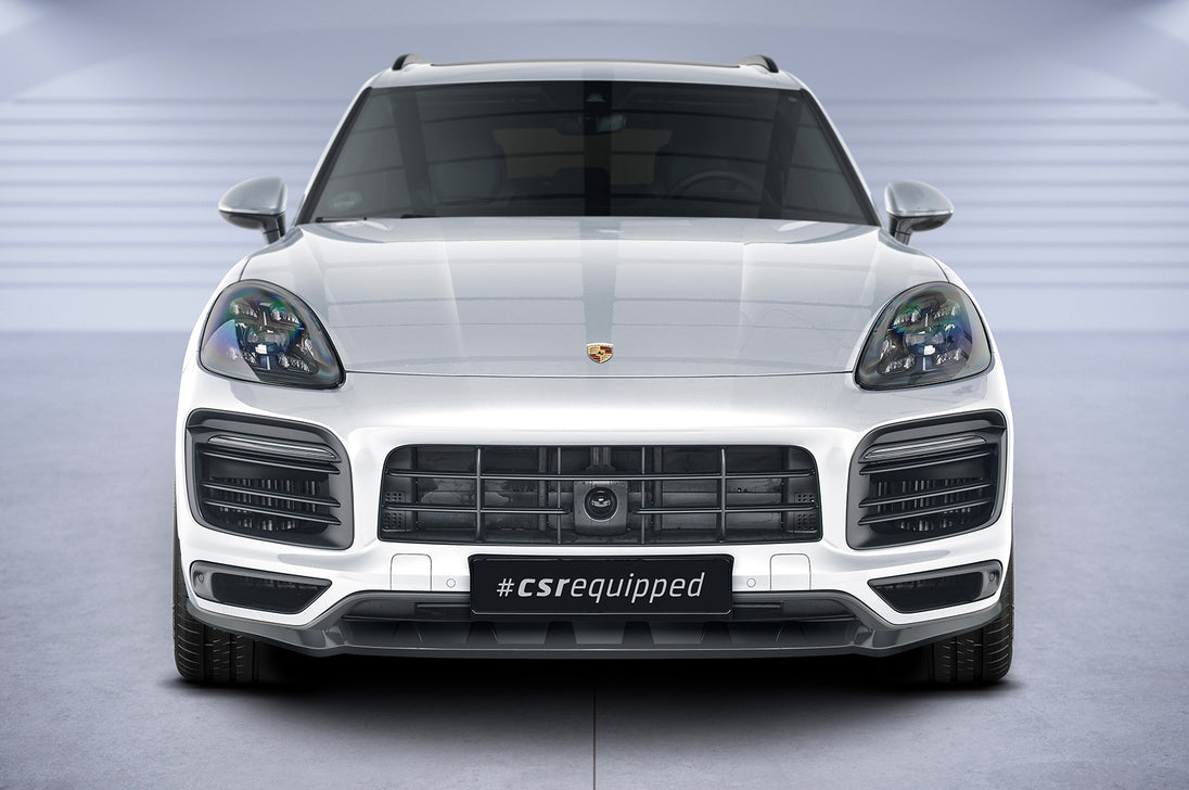 Front Spoiler Lip with ABE for Porsche Cayenne (9YA) 2017-2023