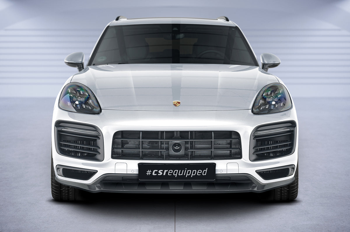 Front Spoiler Lip with ABE for Porsche Cayenne (9YA) 2017-2023