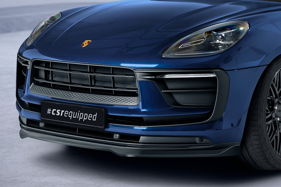 Front Spoiler Lip with ABE for Porsche Macan Facelift 2021+