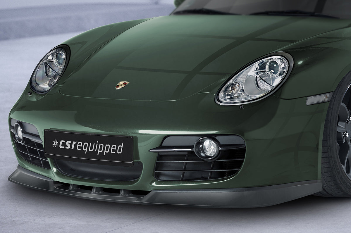 Front Spoiler Lip with ABE for Porsche Cayman 987c (pre-facelift) 2005-2009