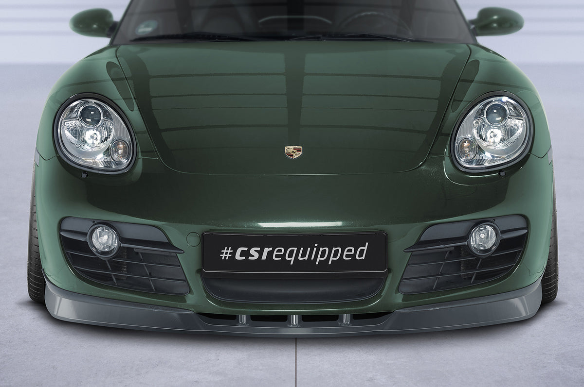 Front Spoiler Lip with ABE for Porsche Cayman 987c (pre-facelift) 2005-2009