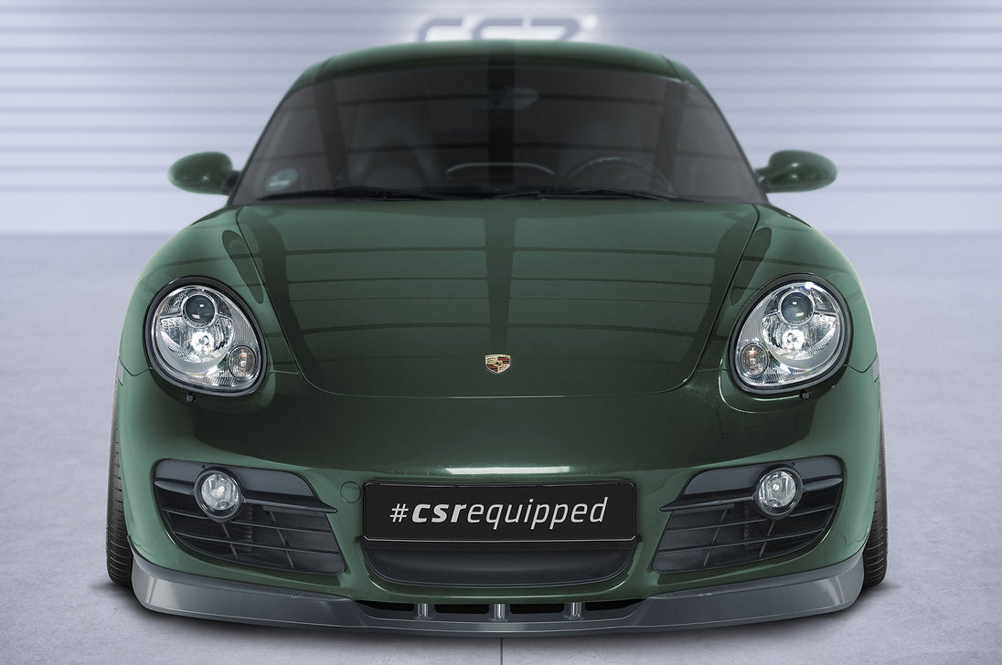 Front Spoiler Lip with ABE for Porsche Cayman 987c (pre-facelift) 2005-2009