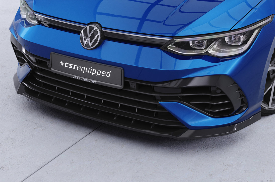 Front Spoiler Lip with ABE for VW Golf 8 R 2020+