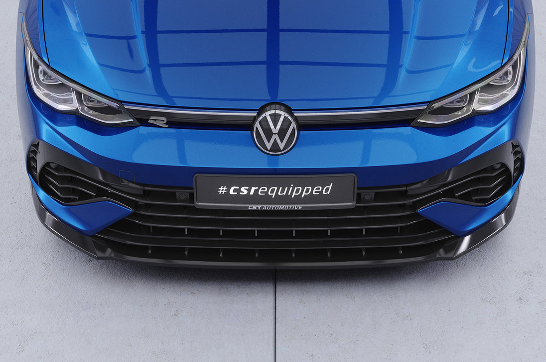 Front Spoiler Lip with ABE for VW Golf 8 R 2020+
