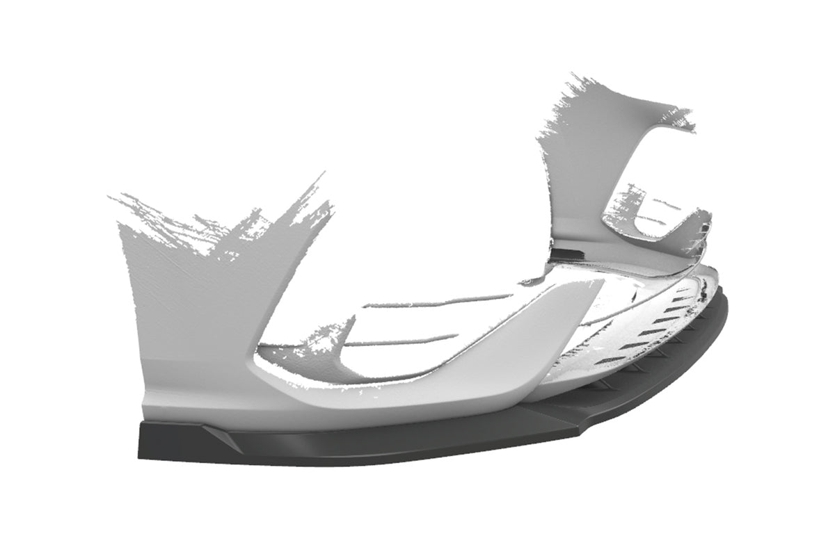 Front Spoiler Lip with ABE for VW Golf 8 R 2020+