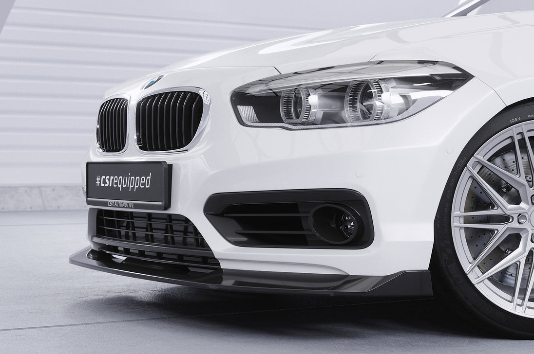 Front Spoiler Lip with ABE for BMW 1 Series F20 / F21 LCI 2015-2019 (not M Sport, CSL639)