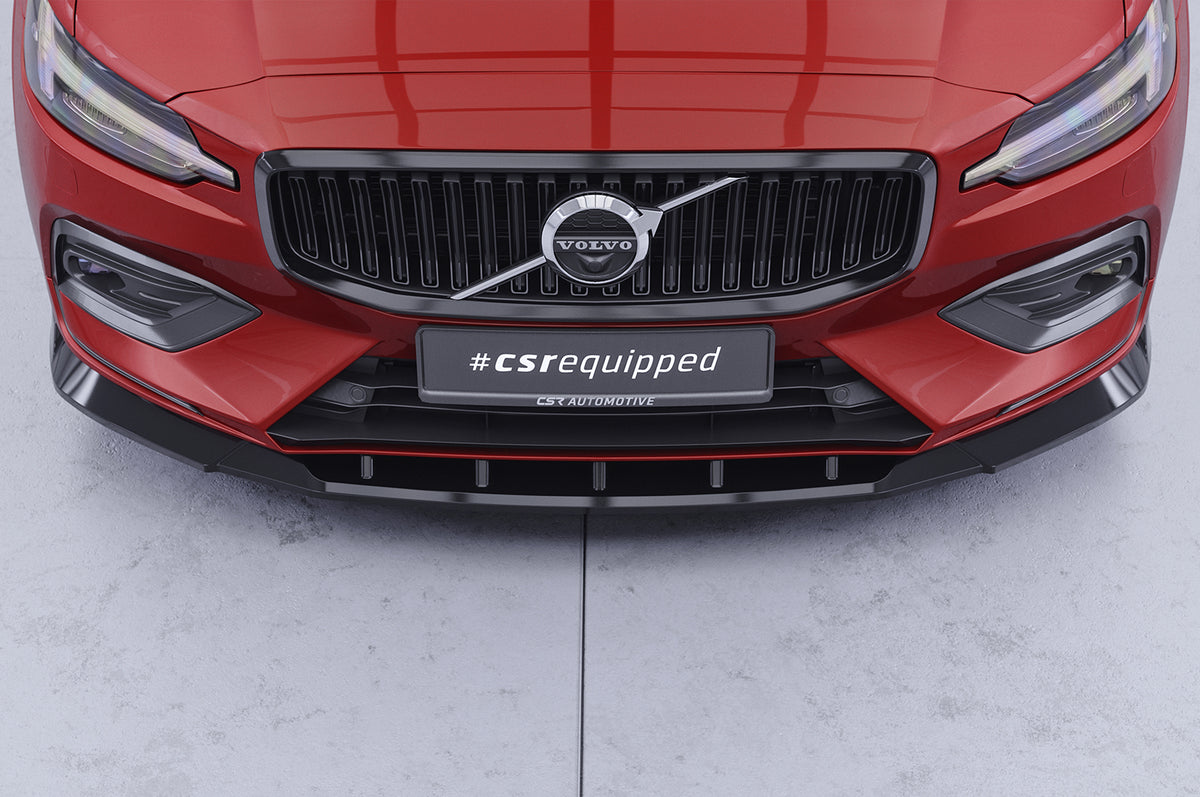 Front Spoiler Lip with ABE for Volvo S60/V60 (S60 3rd Gen / V60 2nd Gen) 2018+
