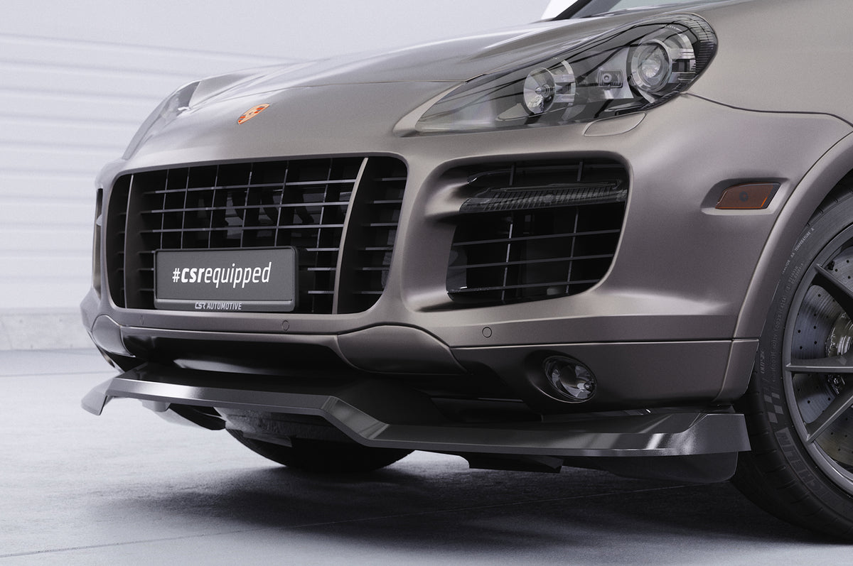 Front Spoiler Lip with ABE for Porsche Cayenne (9PA) Turbo, GTS 2007-2010