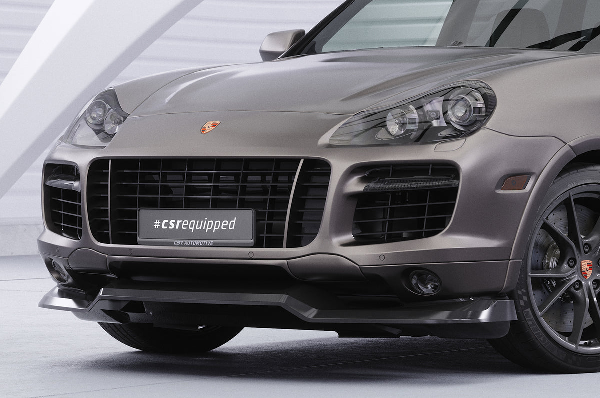 Front Spoiler Lip with ABE for Porsche Cayenne (9PA) Turbo, GTS 2007-2010