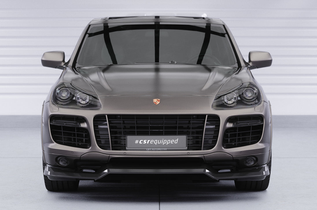 Front Spoiler Lip with ABE for Porsche Cayenne (9PA) Turbo, GTS 2007-2010
