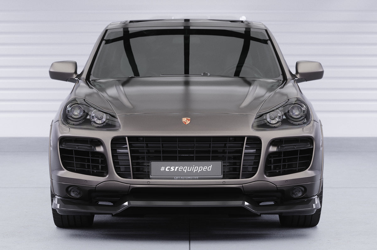 Front Spoiler Lip with ABE for Porsche Cayenne (9PA) Turbo, GTS 2007-2010