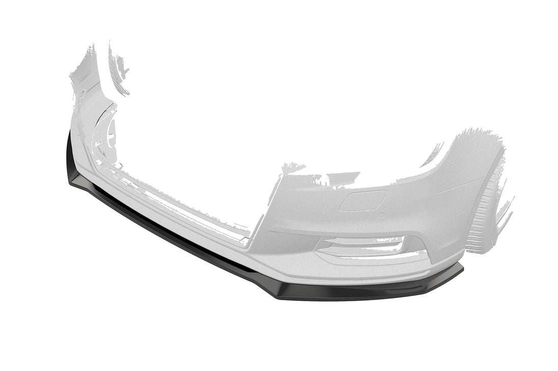 Front Spoiler Lip with ABE for Audi A3 8V Sedan and Cabriolet Facelift 2016-2020 (not S-Line)