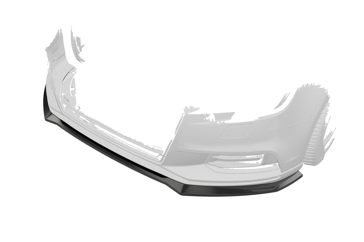 Front Spoiler Lip with ABE for Audi A3 8V Sedan and Cabriolet Facelift 2016-2020 (not S-Line)