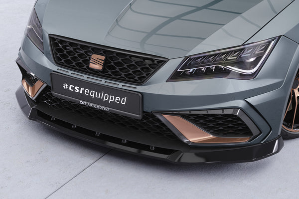 Splitter delantero con ABE para Seat León Mk3 (5F) Cupra R 2017-2020