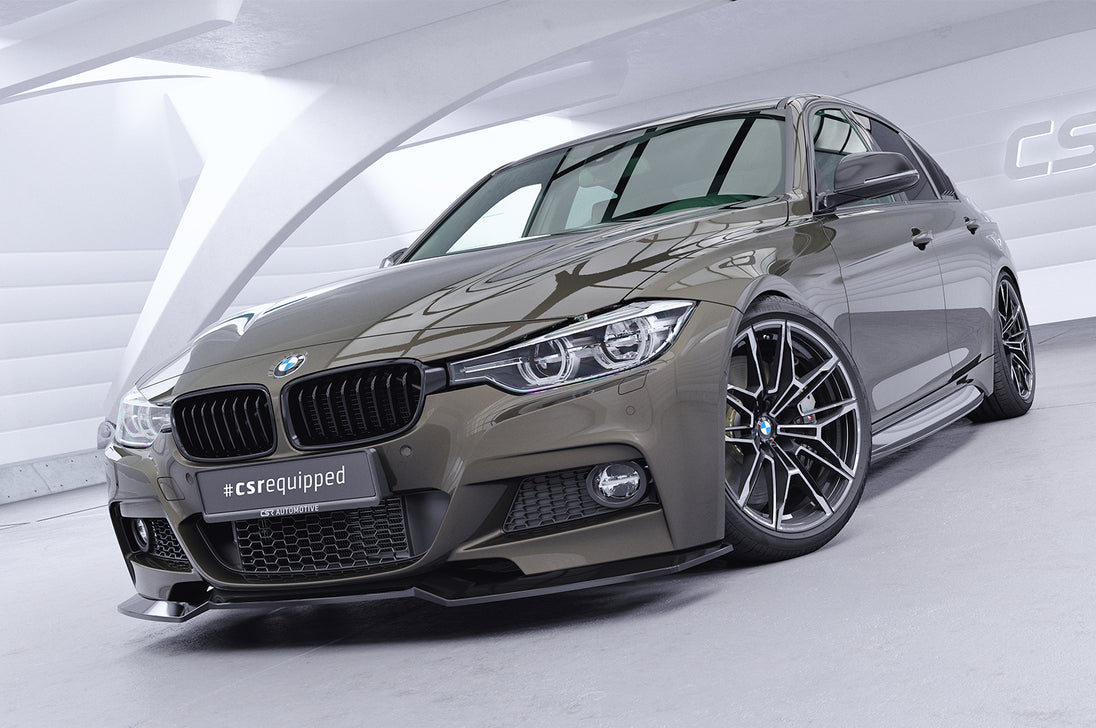 Front Spoiler Lip with ABE for BMW 3 Series F30 / F31 M Sport LCI 2015-2019 (CSL892)