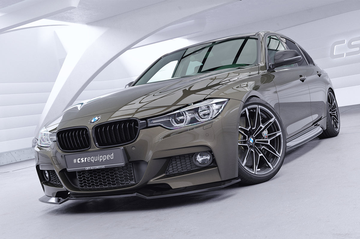 Front Spoiler Lip with ABE for BMW 3 Series F30 / F31 M Sport LCI 2015-2019 (CSL892)