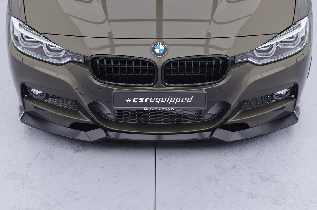Front Spoiler Lip with ABE for BMW 3 Series F30 / F31 M Sport LCI 2015-2019 (CSL892)