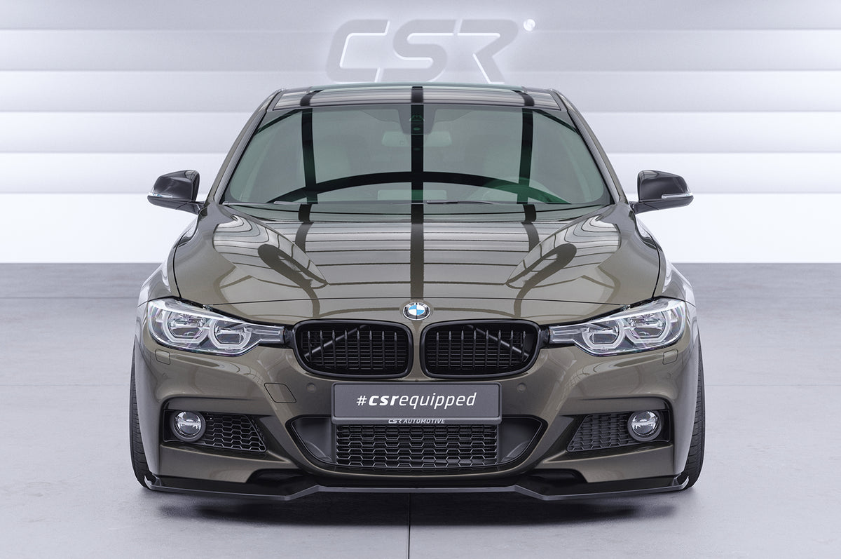 Front Spoiler Lip with ABE for BMW 3 Series F30 / F31 M Sport LCI 2015-2019 (CSL892)